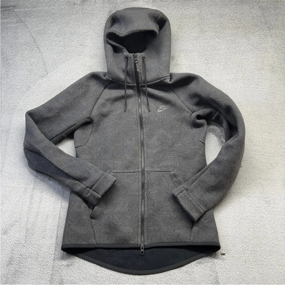Nike Tech Fleece Jacquard Hoodie Full Zip Jacket 863814-038 Tech Pack Size 2XL - Picture 8 of 10
